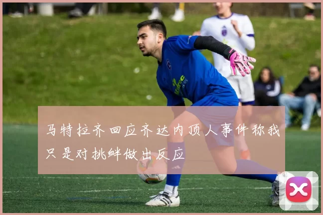 马特拉齐回应齐达内顶人事件称我只是对挑衅做出反应